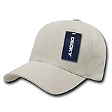 DECKY Brushed Bull Denim Baseball Cap, Stone | Amazon (US)
