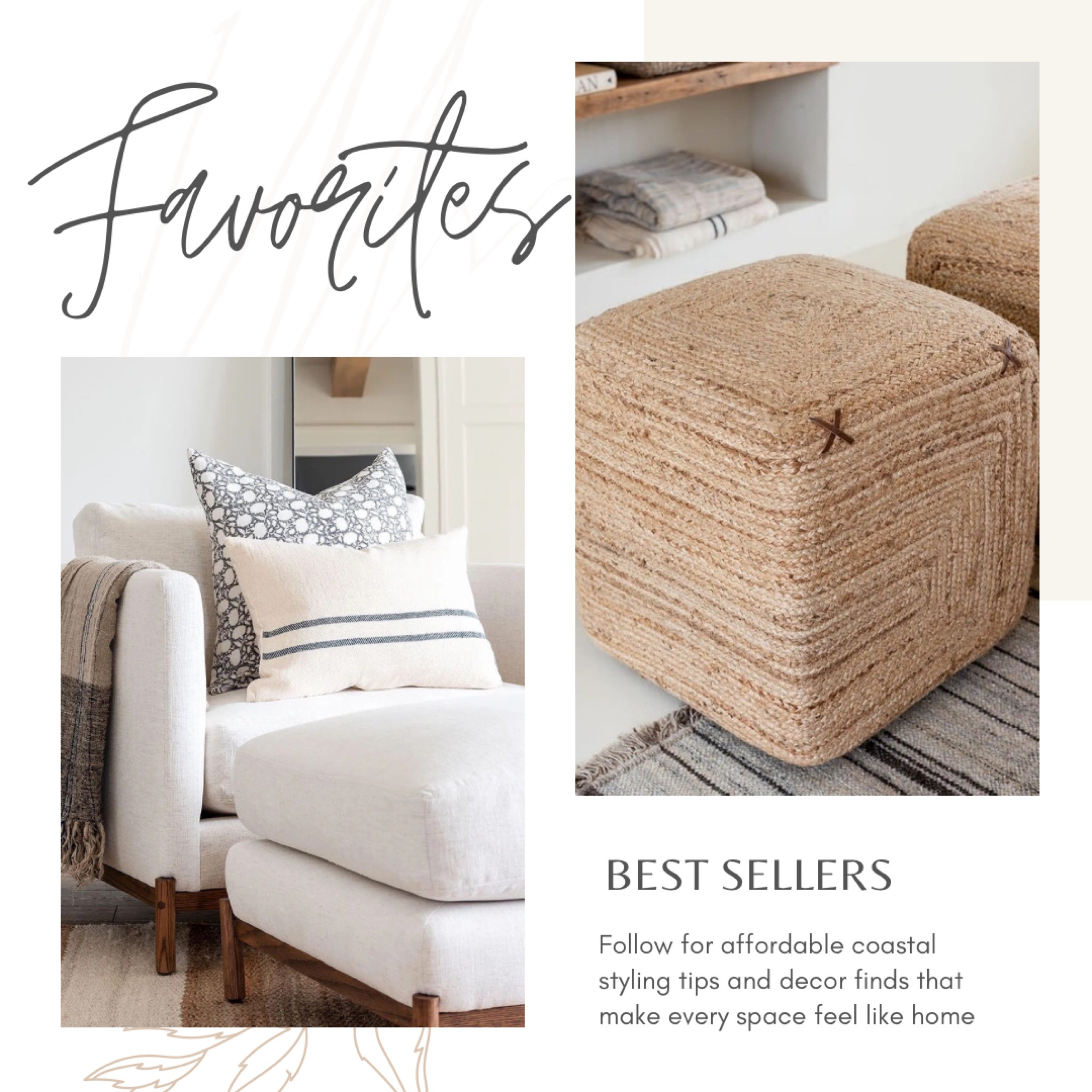 Follow for affordable coastal styling tips and decor finds that make every space feel like home. 
#HomeDecorInspo #RusticFarmhouse #NeutralHome #CozySpaces #ModernFarmhouseDecor #TimelessDecor #NaturalTextures #InteriorStyling #HomeVibes #HomeDecorCommunity