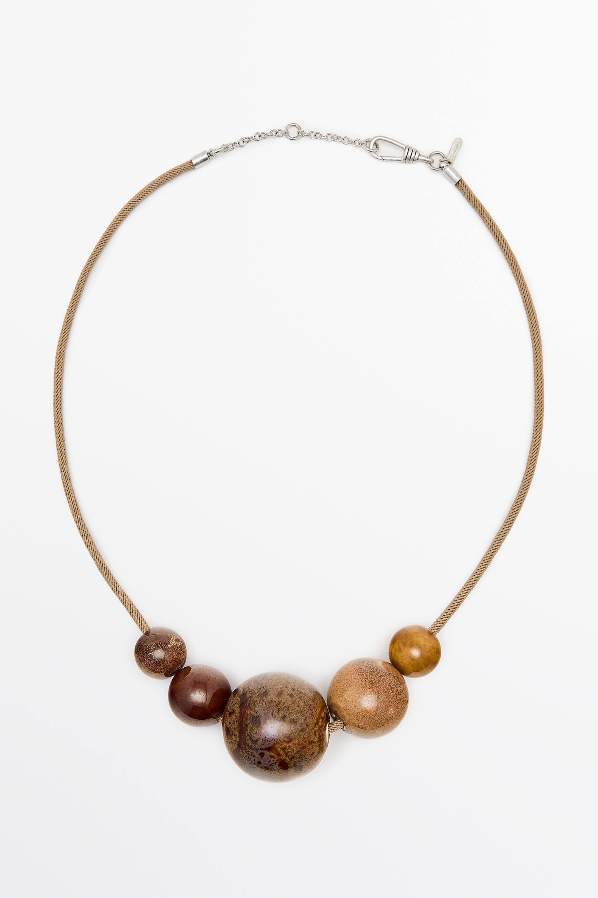 Ceramic ball necklace | Massimo Dutti US