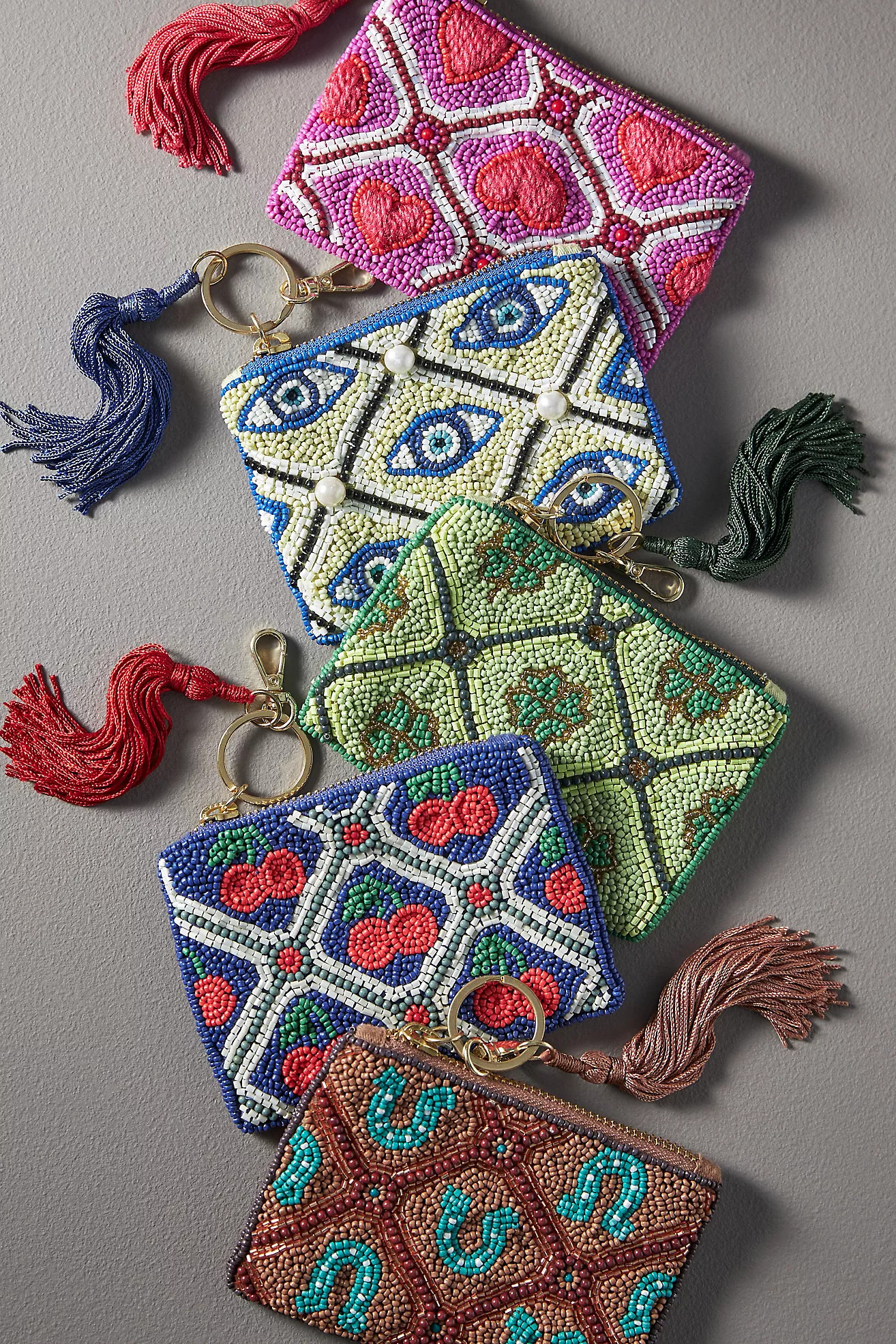 Beaded Coin Purse: Lucky Icons Edition | Anthropologie (US)