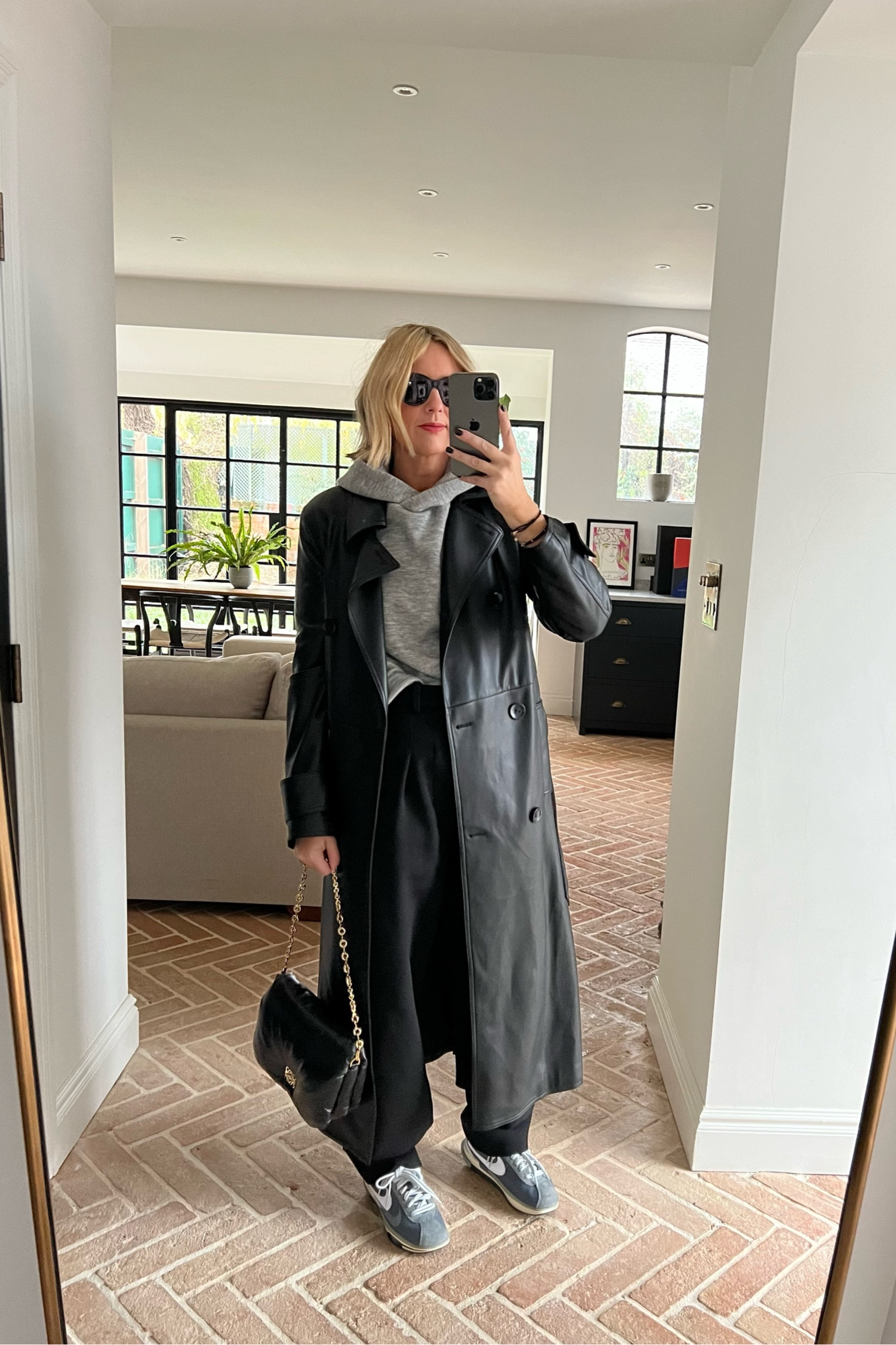 Leather Trencj Coat | Nike x Sacai 

#LTKstyletip #LTKeurope #LTKunder100