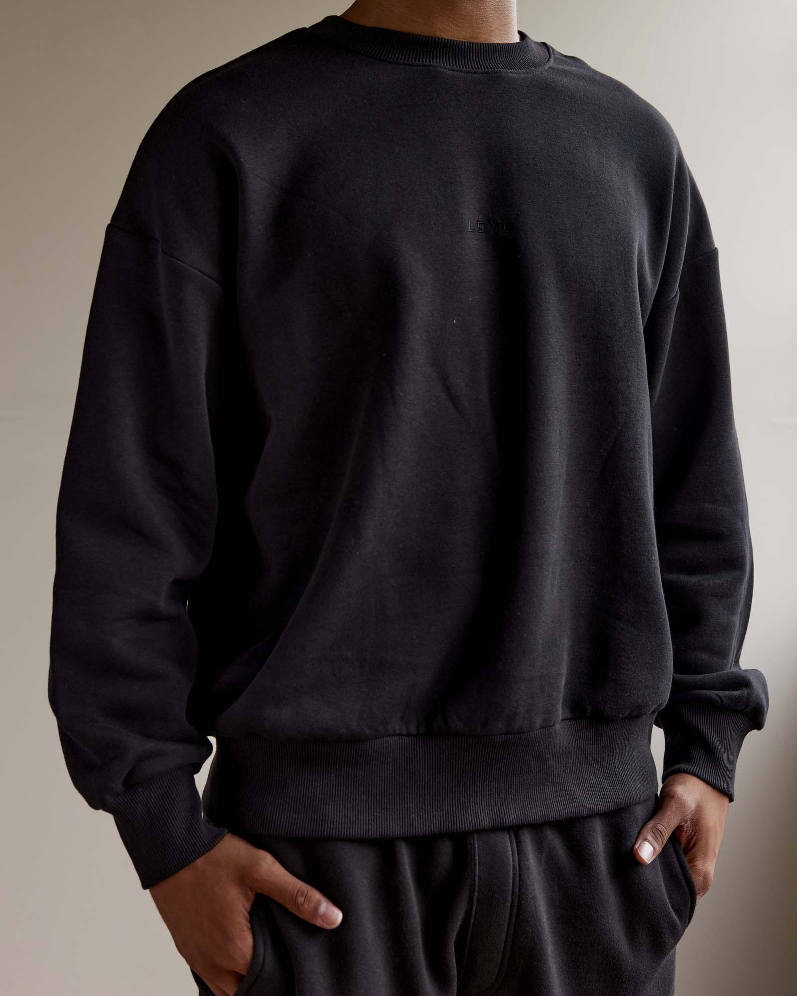 Unisex MVP Sweater Oversize - Black | LSKD | LSKD