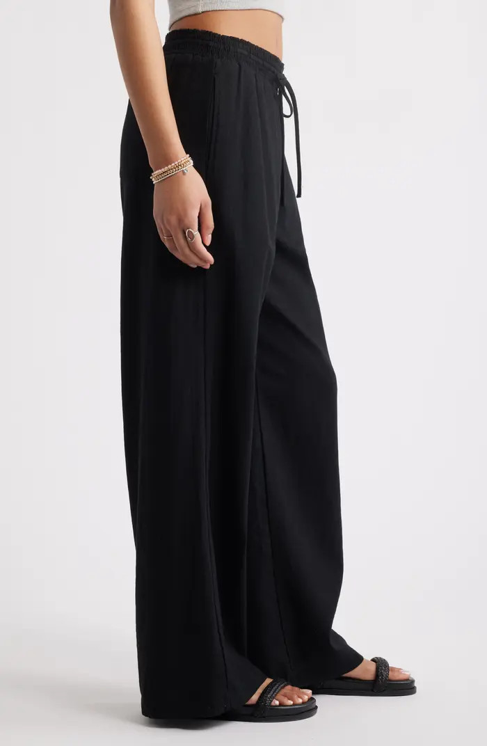 Linen Blend Beach Pants | Nordstrom
