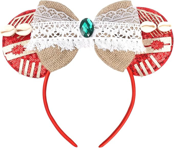 ETLUK Mouse Ears Headband, Tropical Island–Inspired Hairs Accessories for Women Girls Adult, Se... | Amazon (US)