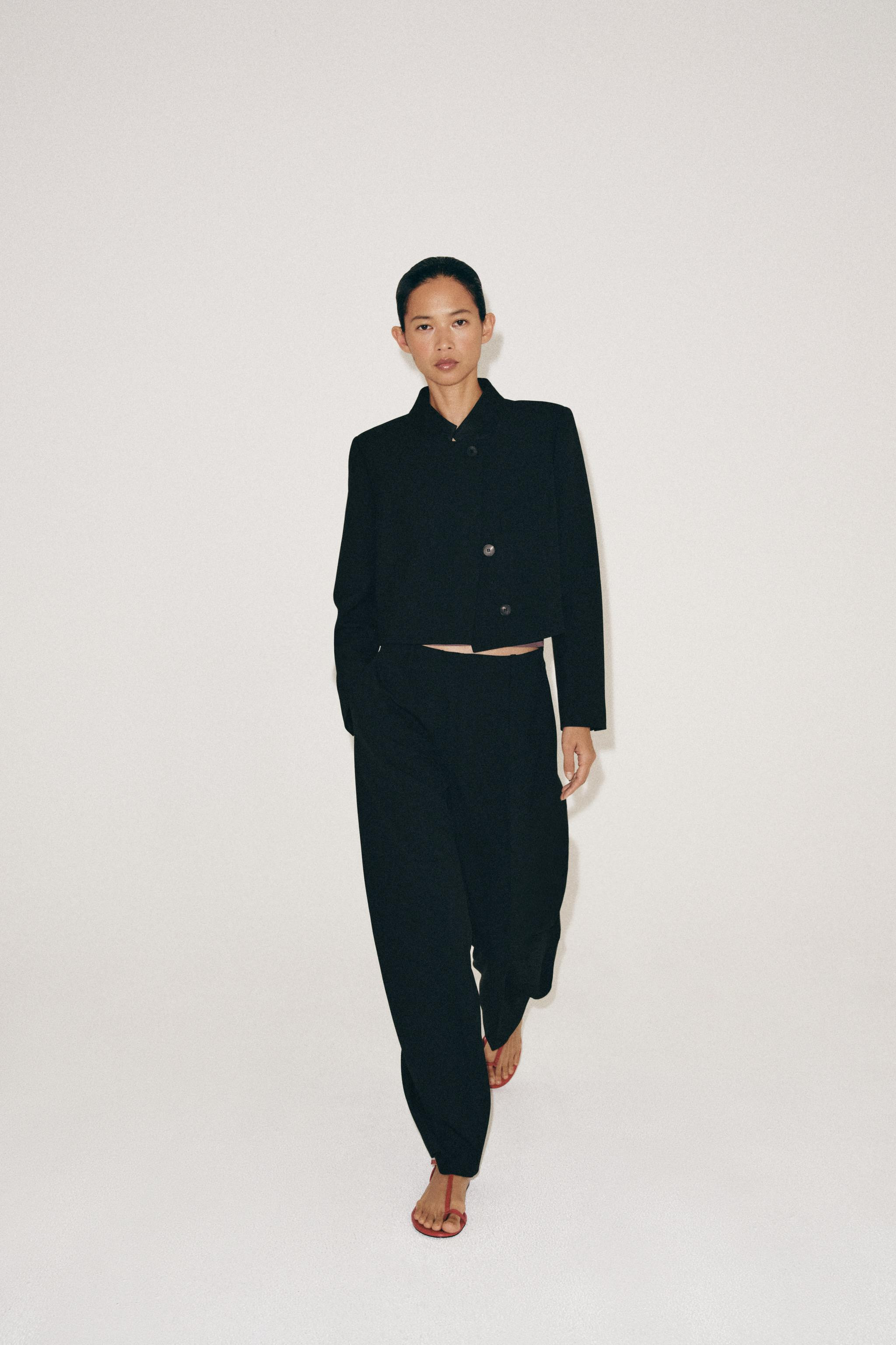 ZW COLLECTION CROPPED BLAZER | Zara US