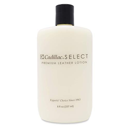 Cadillac Select Leather Lotion Cleaner and Conditioner- For Handbags, Sofas, Jackets, Furniture, ... | Amazon (US)