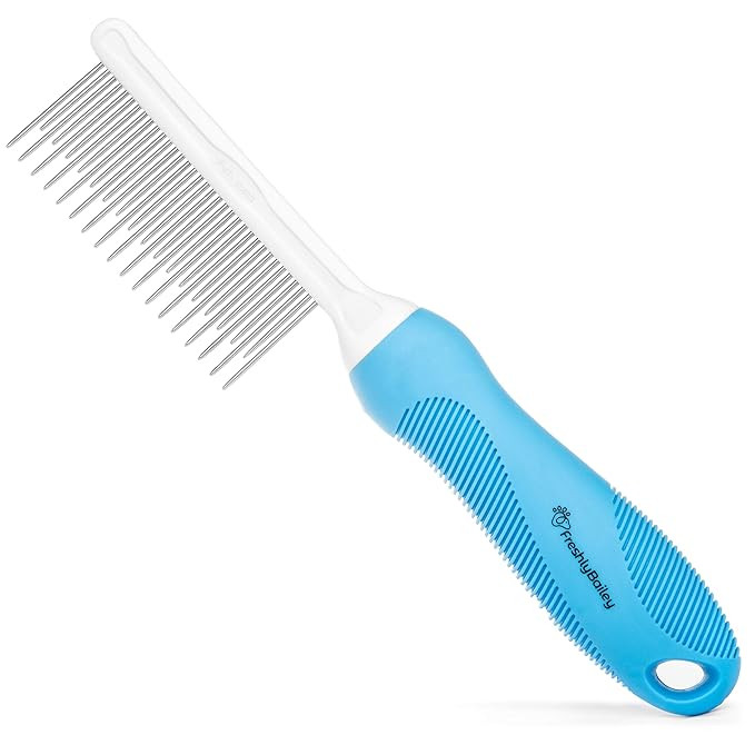 Dog & Cat Combs For Grooming Long Haired Cats & Dogs - Top Pet Detangler Brush For Long & Curly H... | Amazon (US)