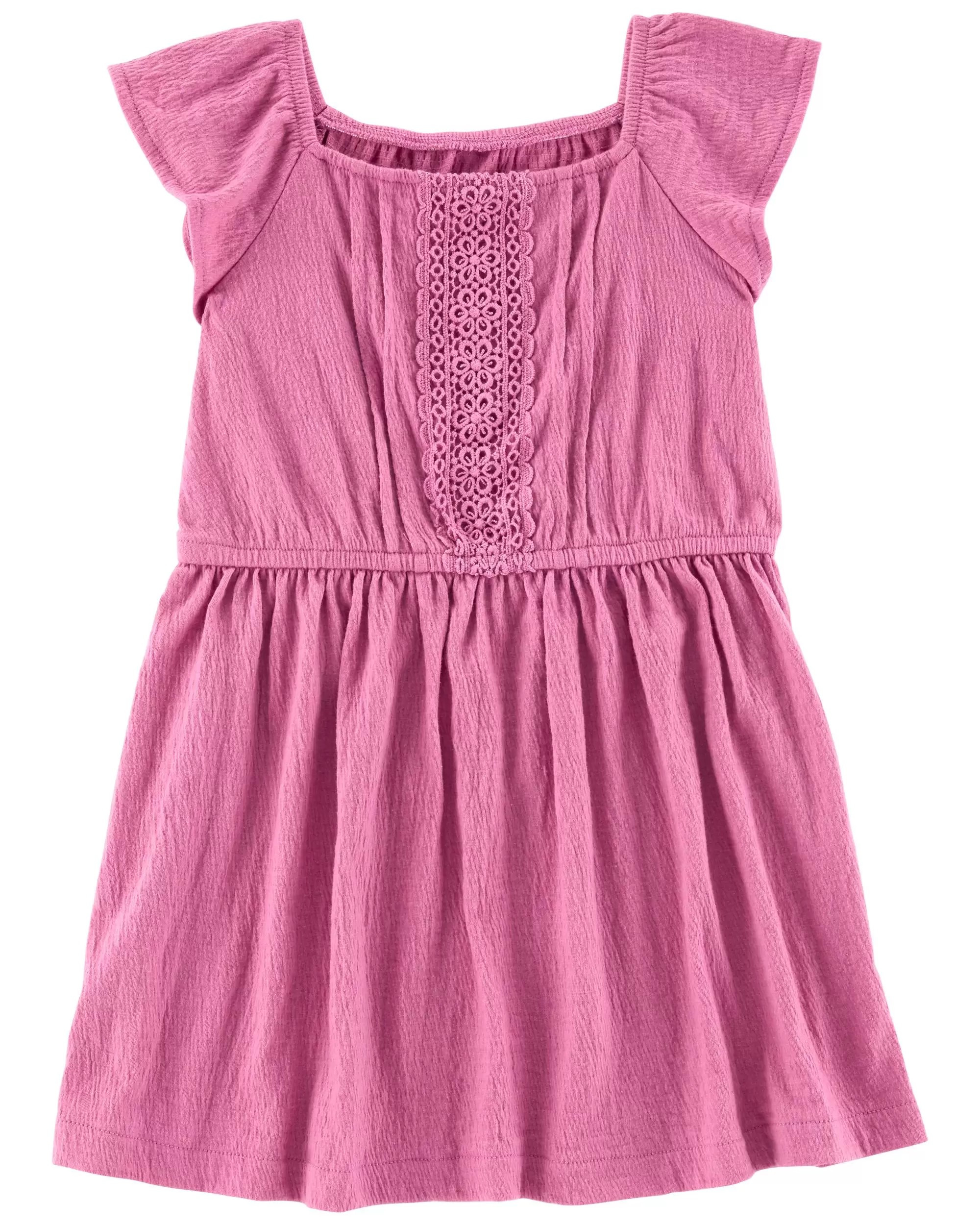 Crinkle Gauze Dress | Carter's