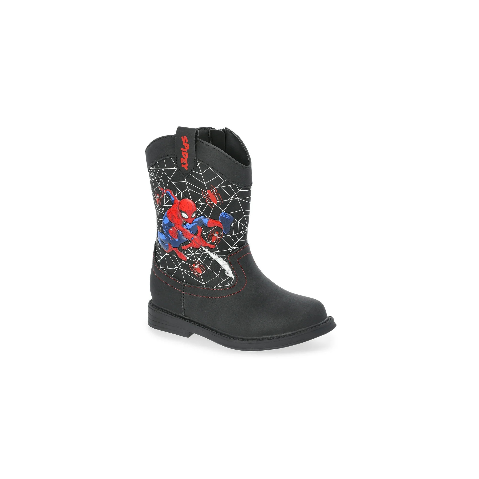 Spider Man Toddler Boys Light Up Western Cowboy Boots | Walmart (US)