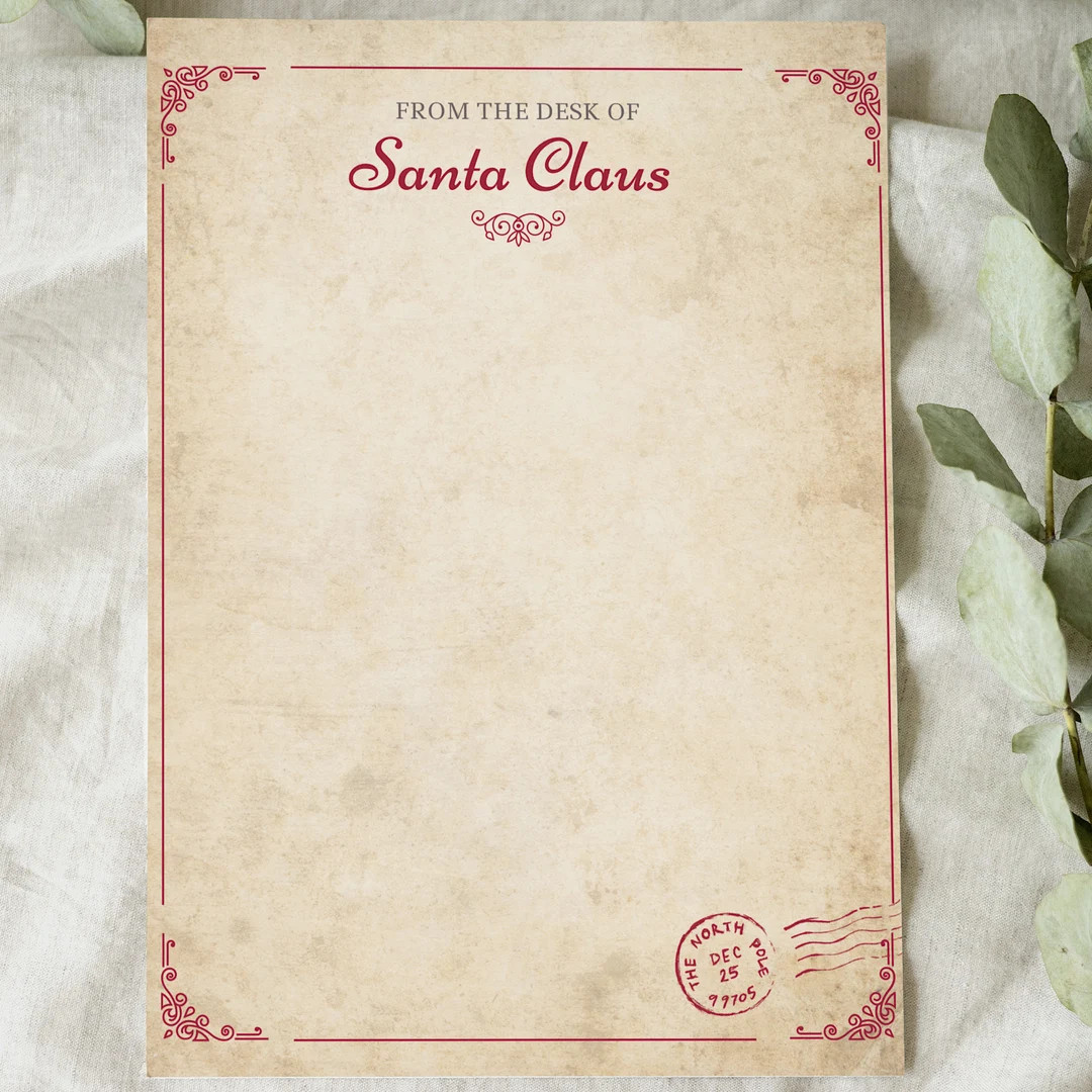 A Letter From Santas Workshop - Etsy | Etsy (US)