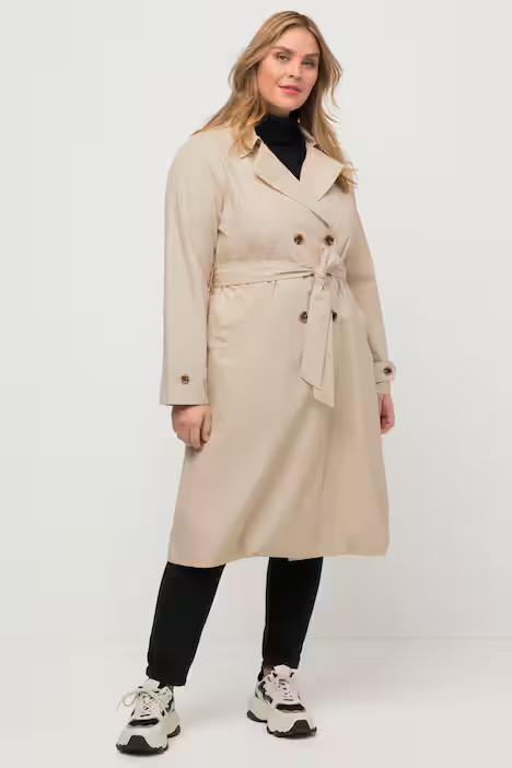 Double Breasted Coat | Ulla Popken - US