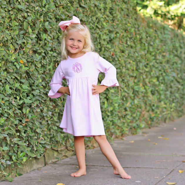 Pink Stripe Sophia Dress | Classic Whimsy