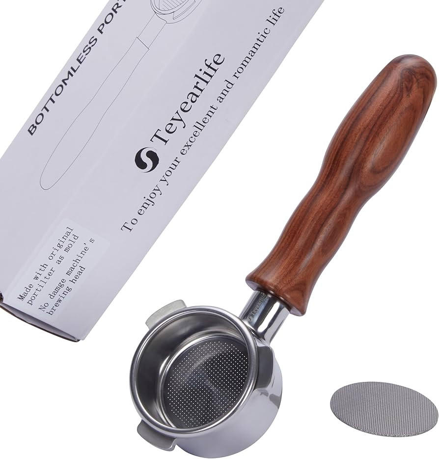 Teyearlife 54mm Bottomless Portafilter for Breville Barista Express Pro Touch Bambino Infuser Esp... | Amazon (US)