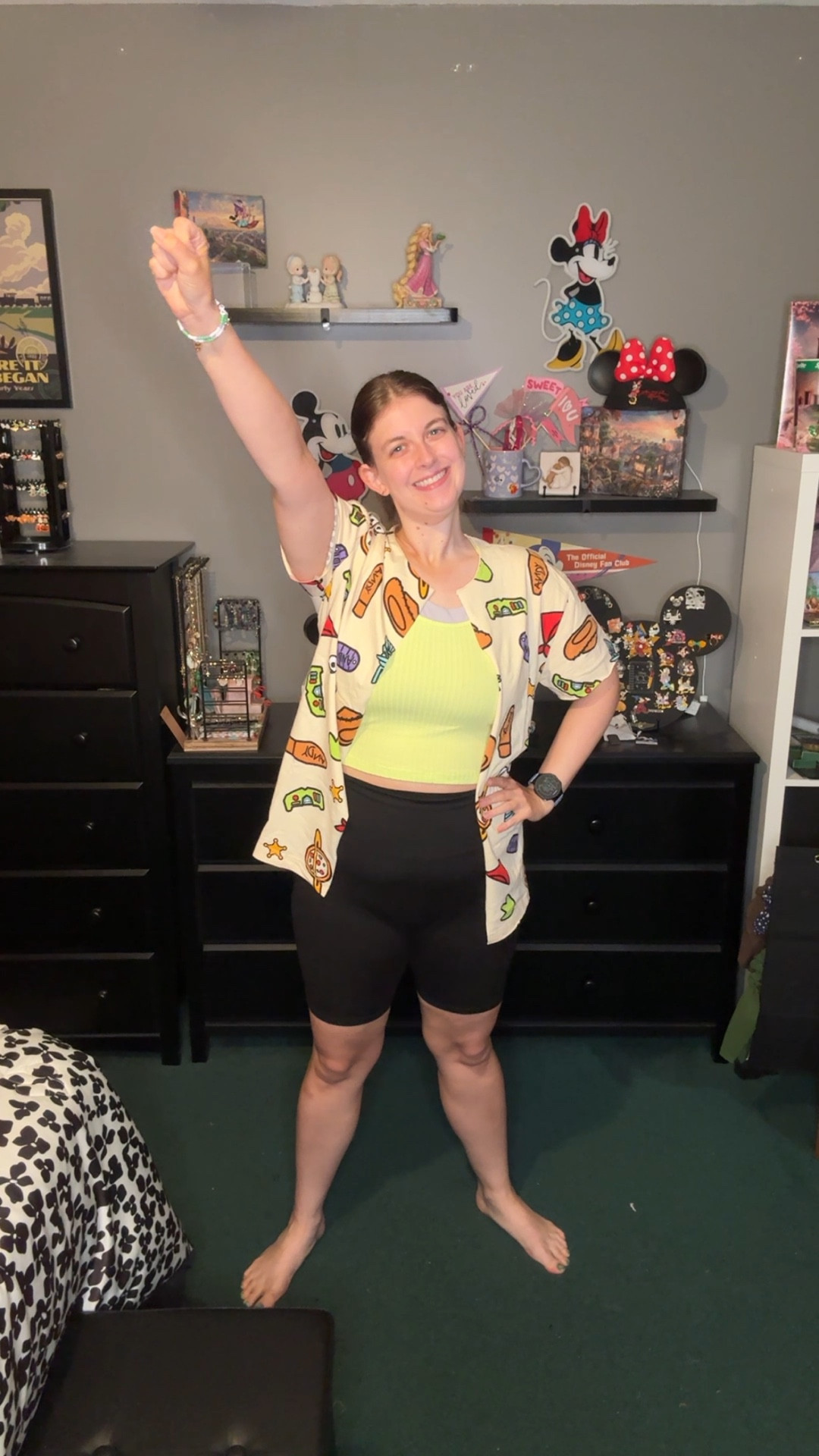 Today’s disney Outfit at home.

I found this shirt last year at the Disney outlet store. And today i decided to cut it!!

Toy Story inspired outfit 

#LTKActive #LTKStyleTip #LTKMidsize