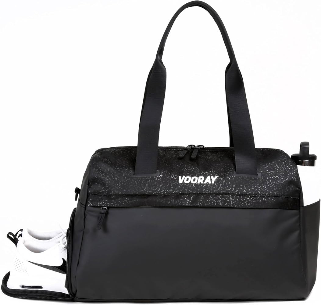 Vooray 25L Trainer Duffel Bag – Lightweight Travel Duffel for Women and Men with Shoe Pocket, W... | Amazon (US)