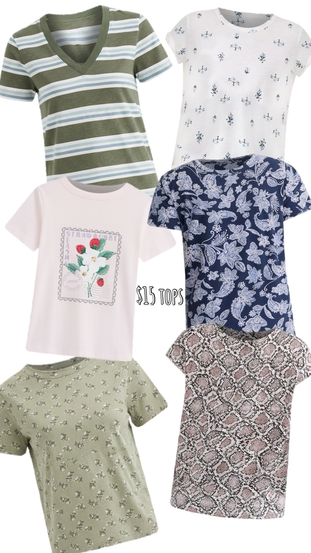 Round up of $15 cuteness (today only)

I love these with a cardi or with a stripe sweater around my shoulders … with jeans or a skirt… 

Great not so basic basics to layer 

#LTKSpringSale #LTKSaleAlert #LTKmomlife