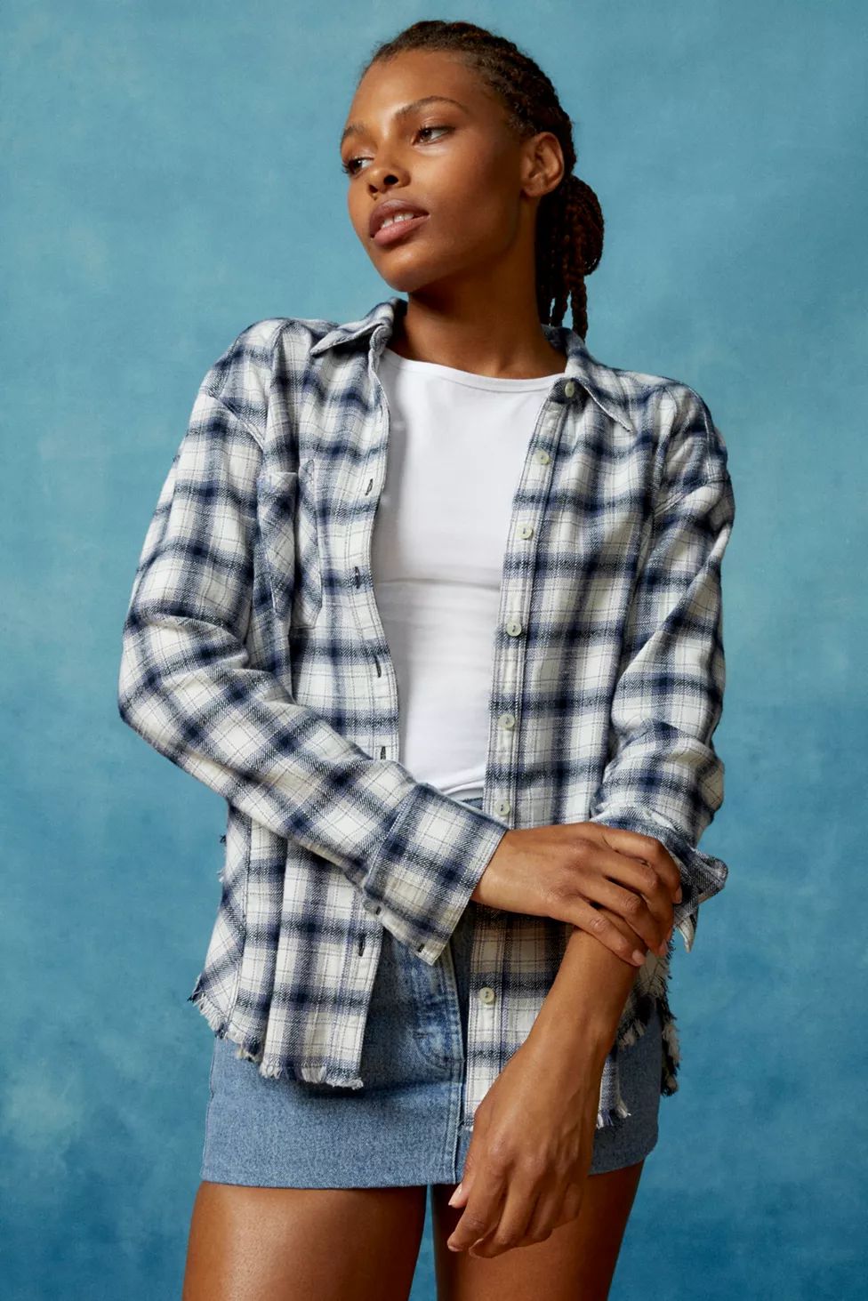 BDG Brixton Flannel Button-Down Shirt | Urban Outfitters (US and RoW)