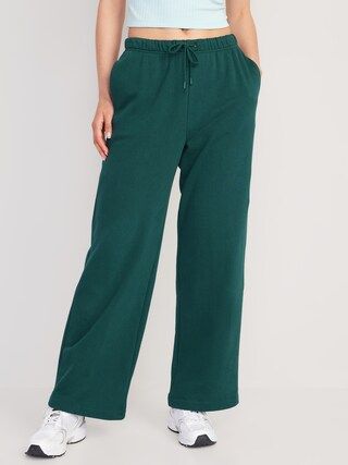 Extra High-Waisted Vintage Straight Lounge Sweatpants for Women | Old Navy (US)
