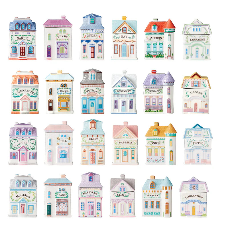 Lenox Spice Village 24-Piece Spice Jar Set | Lenox