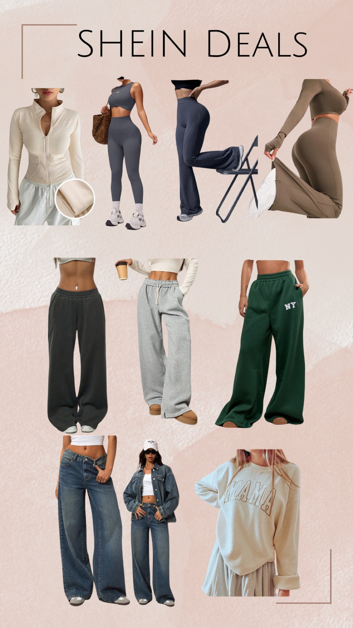 SHEIN Deals! Currently in my cart 🤍

#LTKActive #LTKFamily #LTKFitness