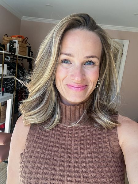 I love the volume and natural curls the Dyson airwrap gives. This is day 3 hair and styled after working outfit! 

I linked my makeup too, including a super hydrating tinted moisturizer  

#LTKbeauty
