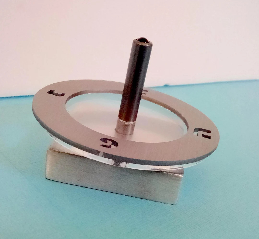 Round Israeli Dreidel by Artist Adi Sidler - Etsy | Etsy (US)