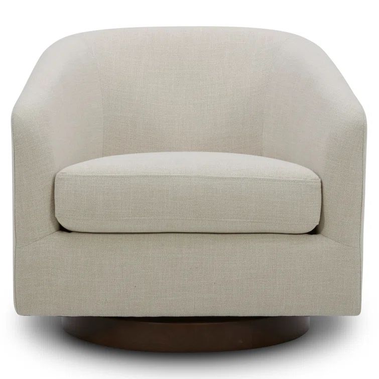 Aiden Upholstered Swivel Armchair | Wayfair North America