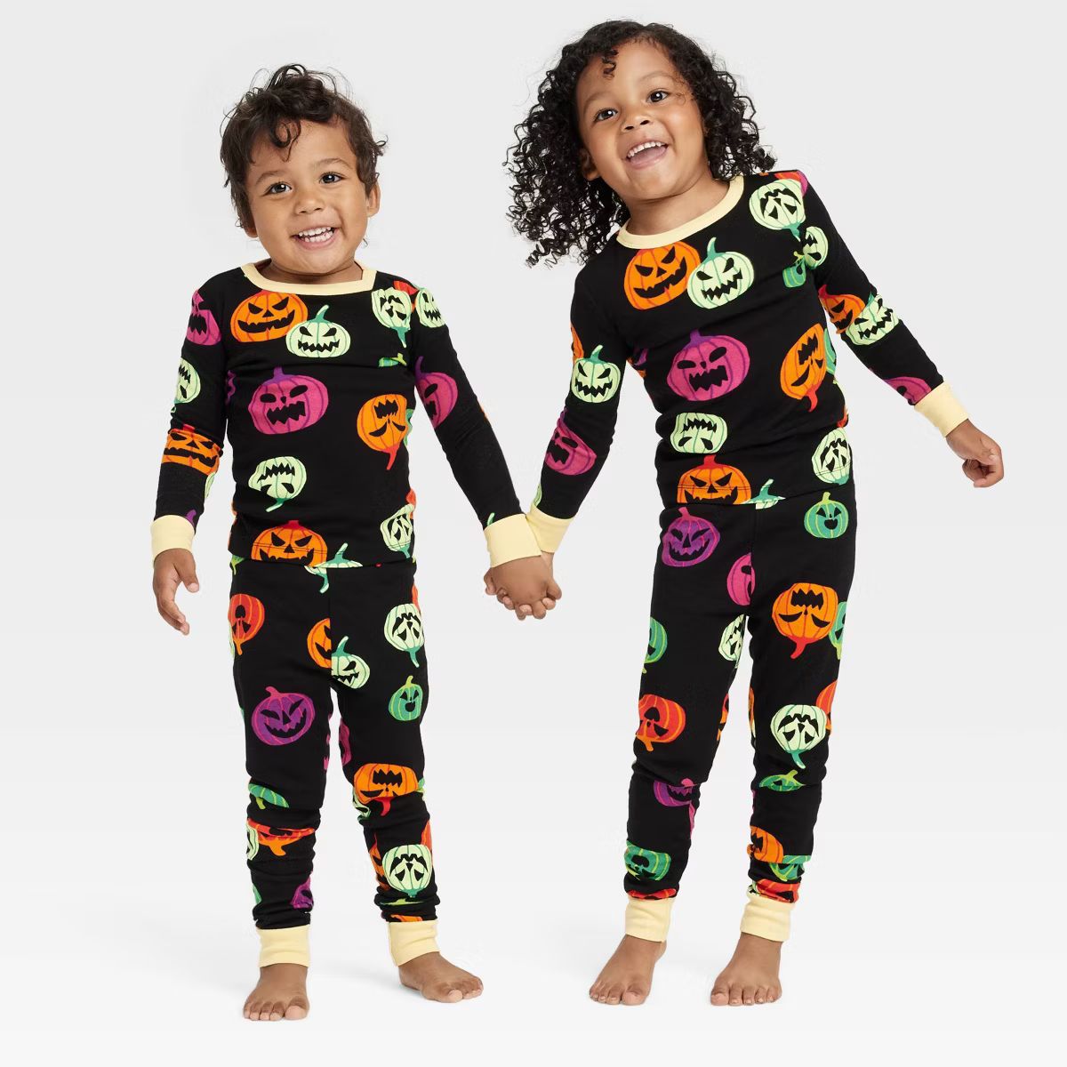 Toddler 2pc Halloween Pumpkin Snug Fit Pajama Set - Hyde & EEK! Boutique™ | Target