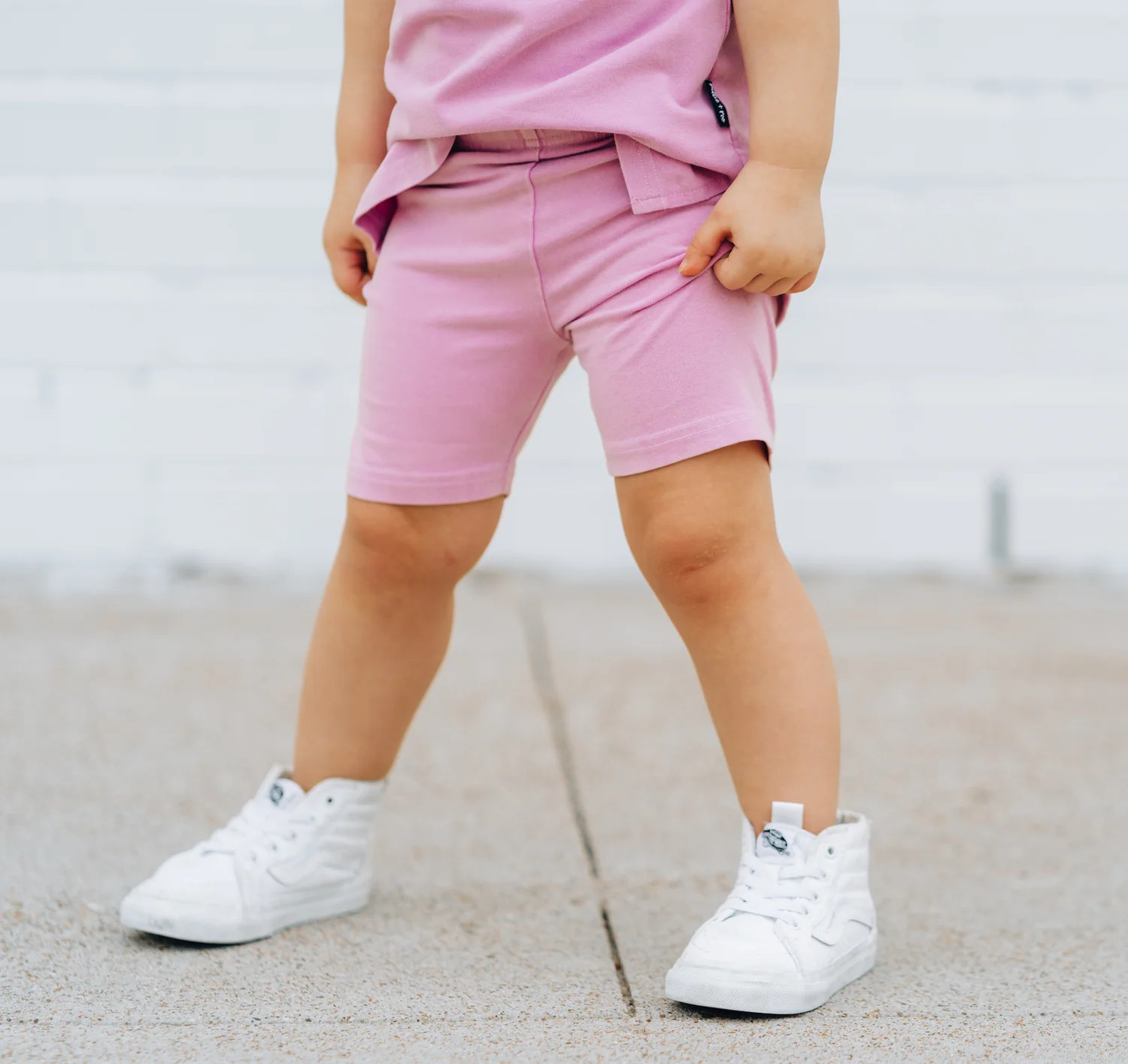 BIKER SET- Lilac Snow Wash | millie + roo