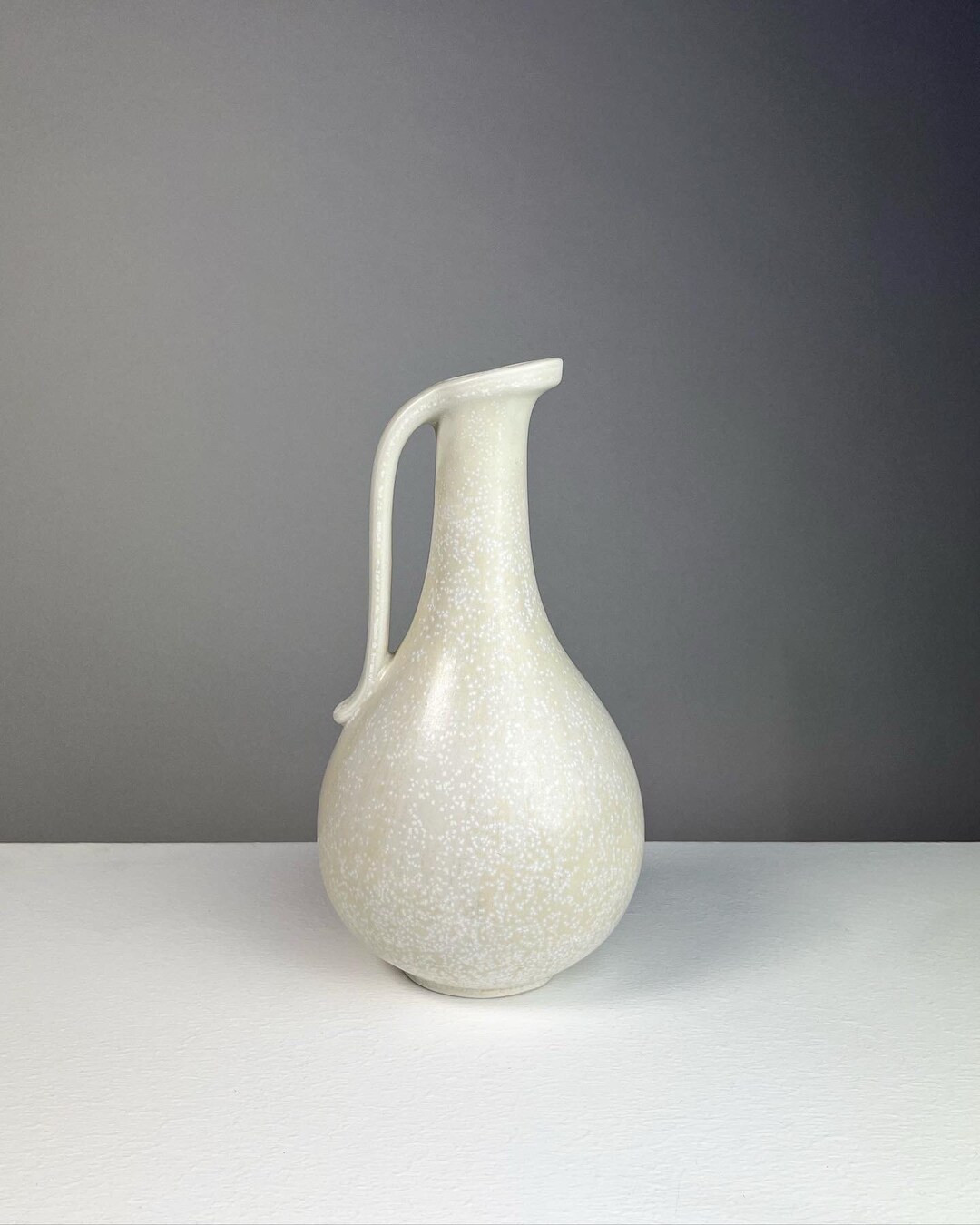 Gunnar Nylund Pitcher Vase Rörstrand Sweden Stoneware Mimosa 1950s - Etsy | Etsy (US)