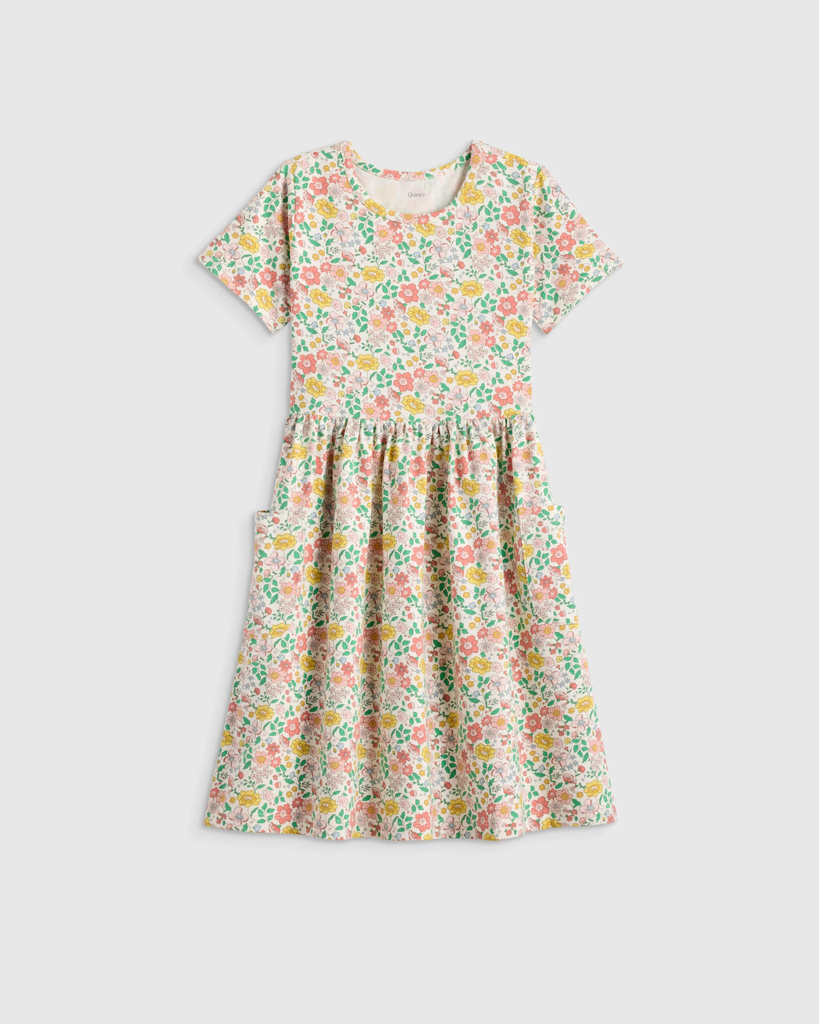 Organic Cotton Fit and Flare Pocket Dress | Quince