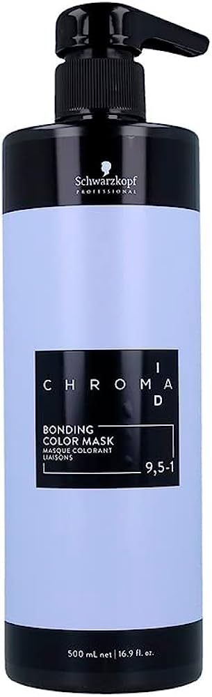 Schwarzkopf ChromaID Bonding Color Mask Shades 9.5-1, 500-Milliliters | Amazon (US)