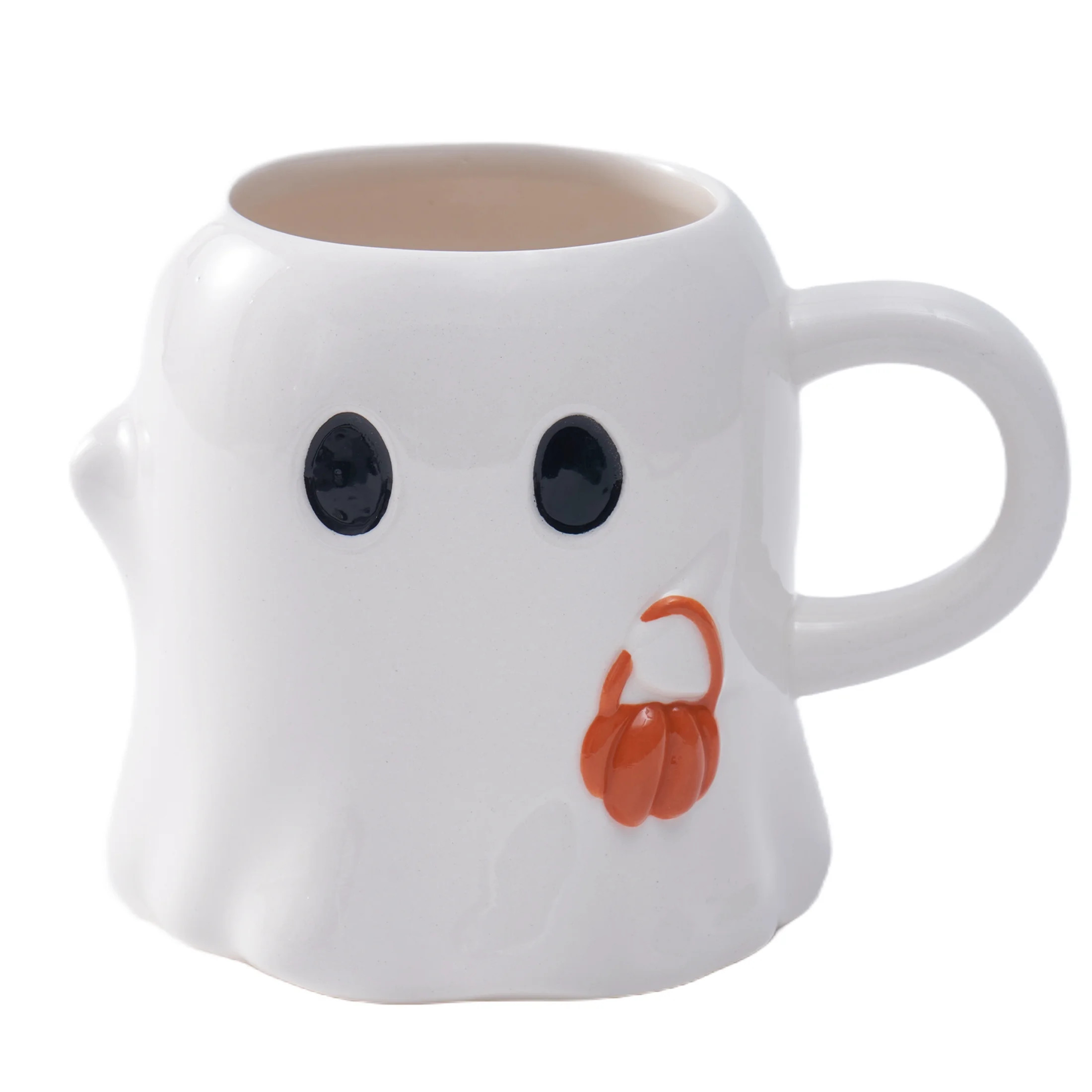Way to Celebrate Halloween Ghost Mug with  Pumpkin Purse Decor - Walmart.com | Walmart (US)