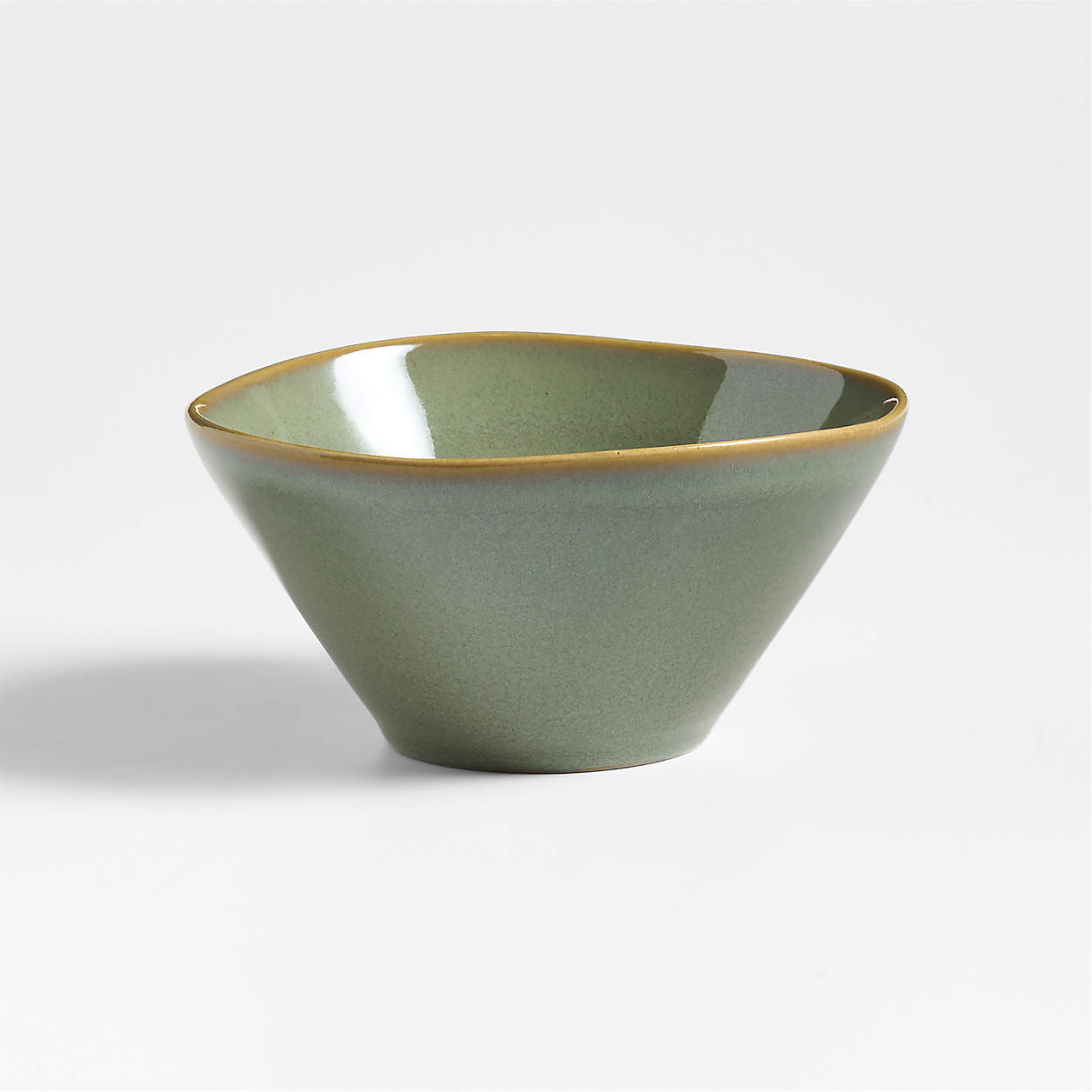 Marin Sage Green Stoneware Cereal Bowl + Reviews | Crate & Barrel | Crate & Barrel