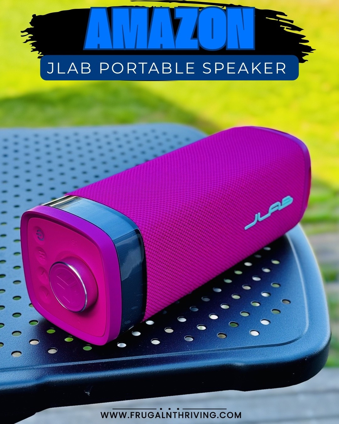 Spring = outside time + good music 🎶☀️ My JLab speaker is coming everywhere with me—yard work, pool days (soon 🙌🏼), beach hangs & more! 🏖️ 

Currently on sale + I have a stackable coupon = making it around $43 👏🏼 

• 12 hours of playtime • splash-proof • and the COLORS 😍 

CODE IS VALID UNTIL 4.30.26 = JLABSPRING10

Which one are you grabbing?! 🛒👇🏼

#LTKTravel #LTKSaleAlert #LTKmomlife