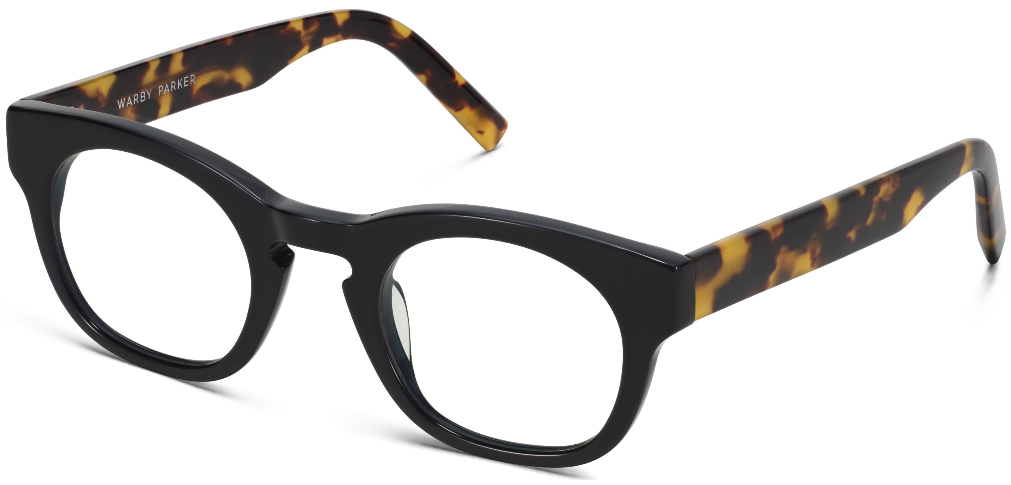 Kimball Eyeglasses in Jet Black with Brioche Tortoise | Warby Parker (US)