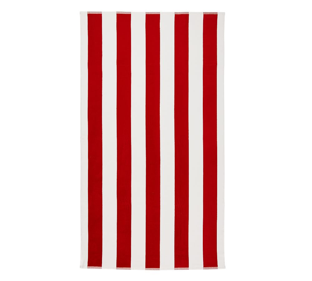 Classic Awning Striped Beach Towel | Pottery Barn (US)