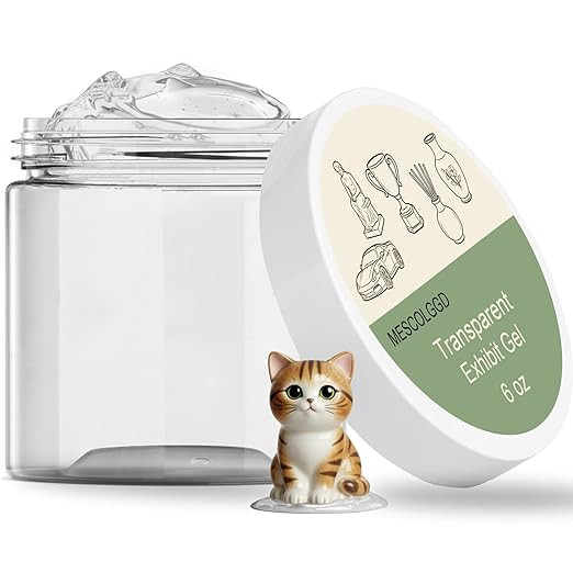 6 oz Exhibit Gel for Museum,RV,Home, Removable Clear Museum Paste Putty Wax, Reusable Exhibit Put... | Amazon (US)