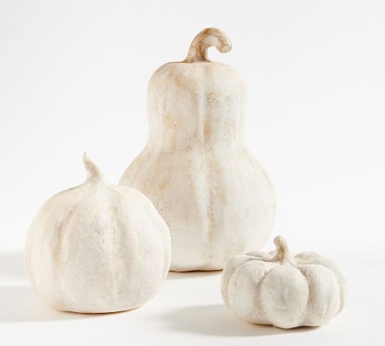 Handcrafted Terracotta Pumpkins | Pottery Barn (US)