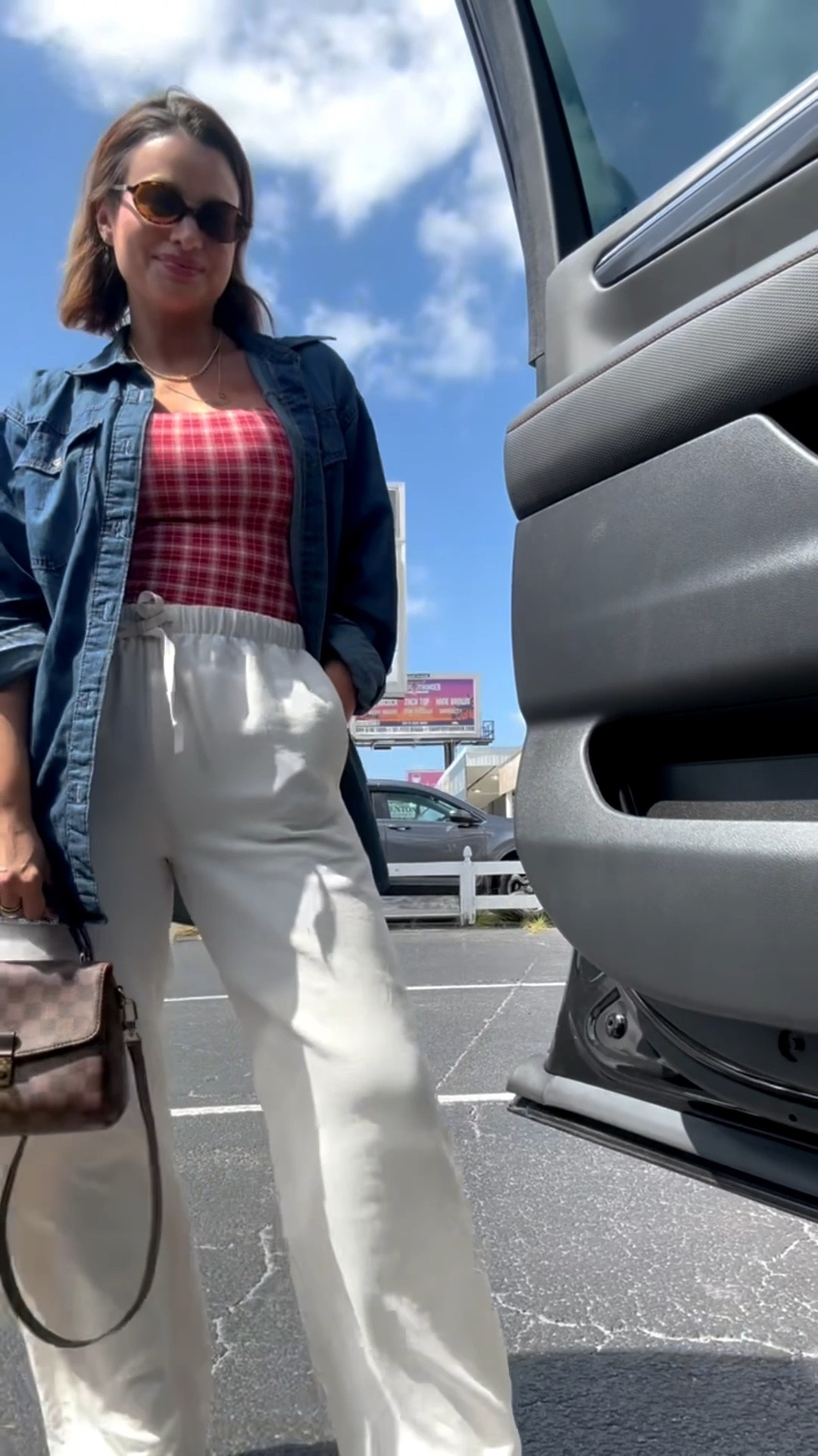 Casual spring and summer outfit idea! So easy to throw on while still looking put together. This would also be great for Memorial Day or Fourth of July!

#LTKgrwm #LTKootd #LTKdayinmylife