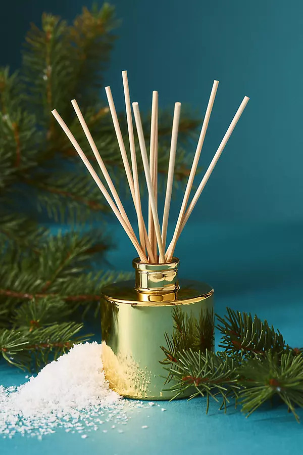 Frasier Fir Petite Gilded Reed Diffuser | Anthropologie (US)