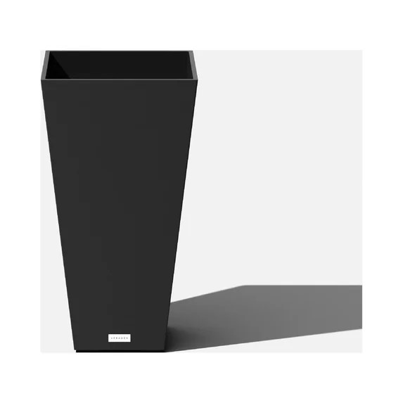 Veradek Pure Series Midland 26" Plastic Planter - Black | Walmart (US)
