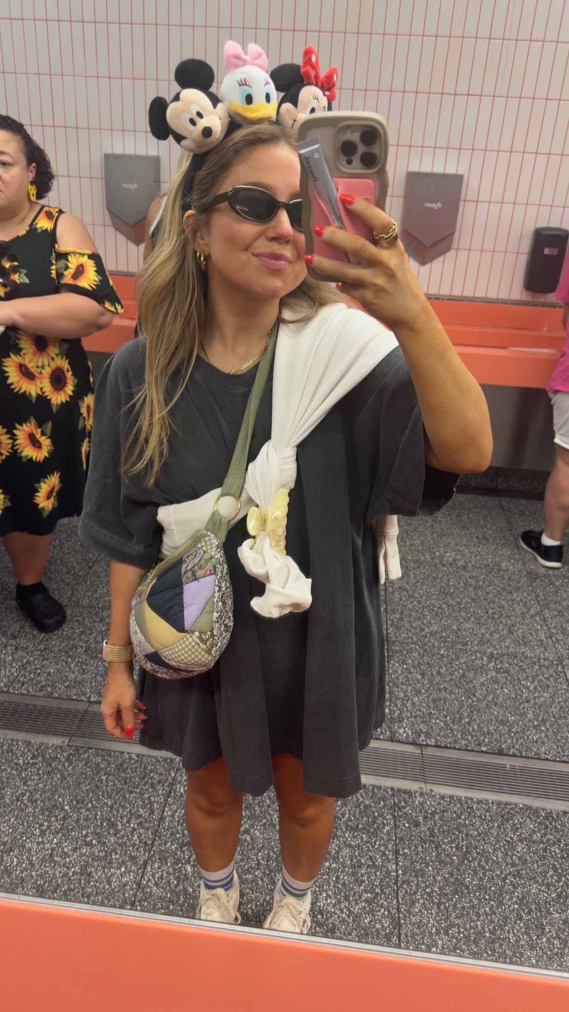 This is the icon tee from fp!! I wore these at Disney last time too and resisting an other color bc I get so much use out of them every summer! 

Also linking a similar style dress! 

#LTKootd #LTKdayinmylife #LTKTravel