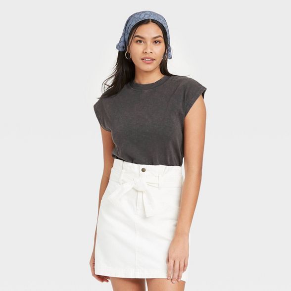 Women's Cap Sleeve Muscle T-Shirt - Universal Thread™ | Target