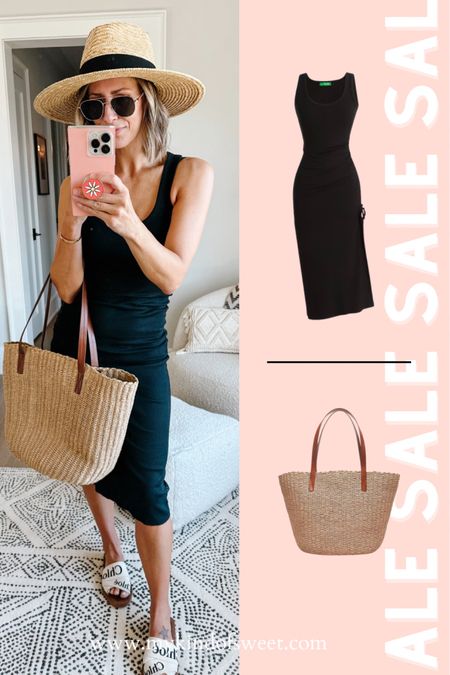 This ruched midi dress is a new find and it’s currently on sale! It’s perfect for a day at the beach over your swimsuit or on its own for a lunch on the patio. I have it in small.

#LTKtravel #LTKFind #LTKsalealert