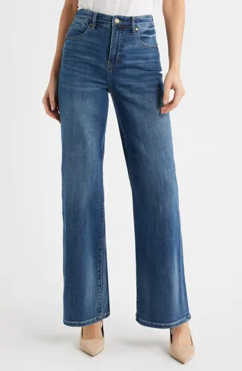 Liverpool Los Angeles Stride High Waist Wide Leg Jeans | Nordstrom | Nordstrom