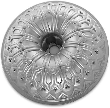 Amazon.com: Nordic Ware Stained Glass Bundt Pan, Metallic: Home & Kitchen | Amazon (US)