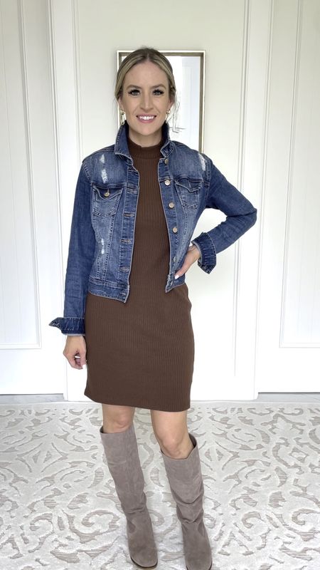 This comfortable and affordable dress comes in four colors. Brown especially screams fall outfit! And the orange or black version would be perfect for Halloween, too. Pair it with a jean jacket, shawl, or coat. It works with booties, flats, mules, or boots. 🤎🍂 #everypiecefits

#LTKsalealert #LTKVideo #LTKSeasonal