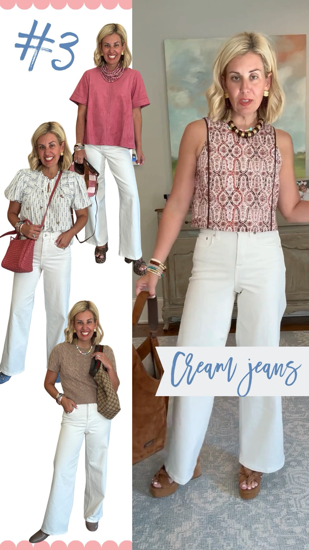 Styling my fave Spanx jeans all the ways!! 
Sizing:
Jeans - xs petite 
Tops - xs
Blazer - small
 Codes:
*Allie + Bess - Cathrine20
*Sunshine Tienda - mixandmatch