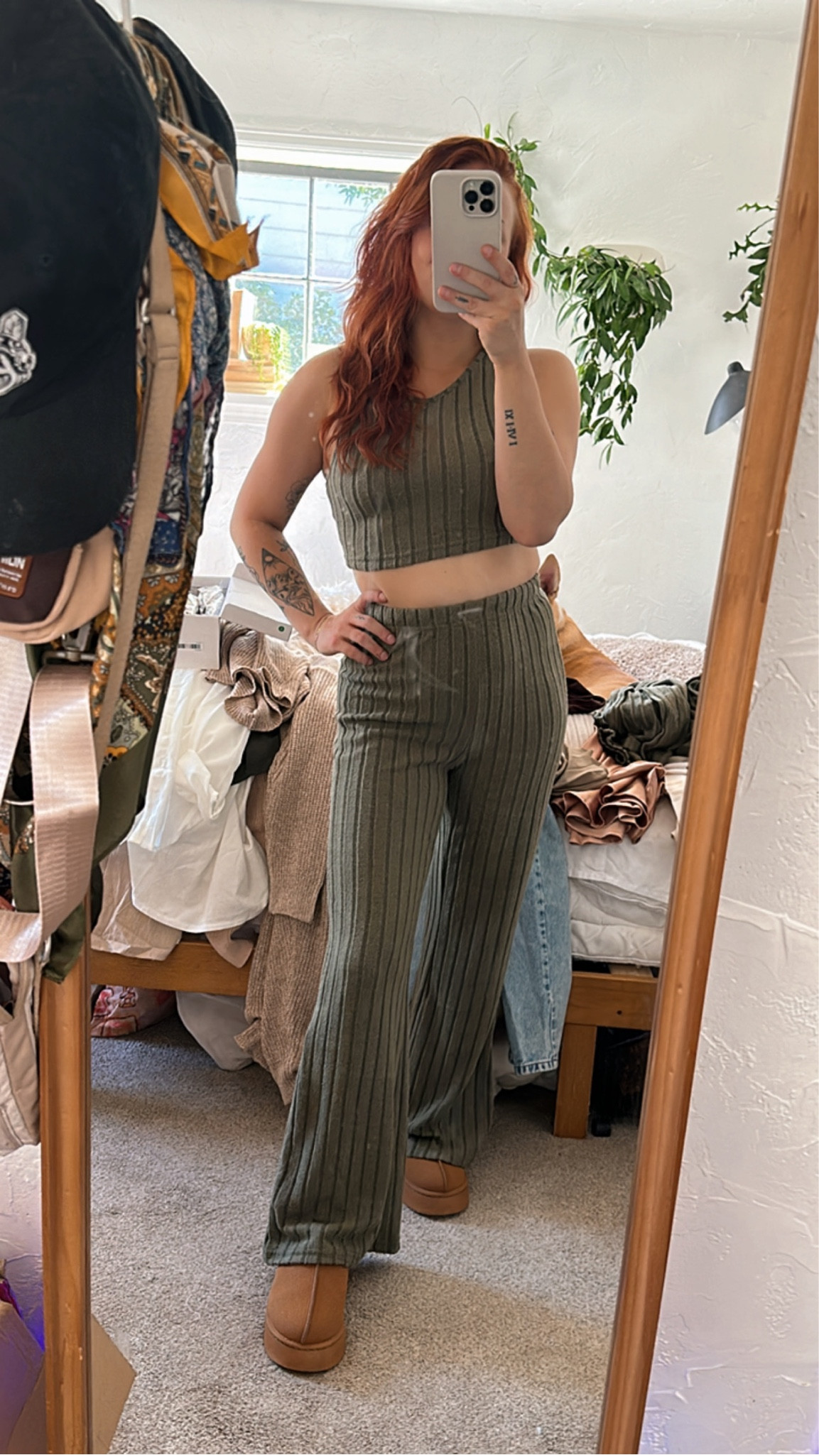 Room cleanup needed 🙃 #ootd #temu #fashion #loungewear 

#LTKstyletip #LTKunder50 #LTKworkwear